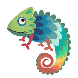 Green Chameleon - DTF Transfer/Iron On or Heat Press