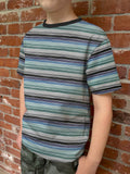 Winter Stripes - Organic Cotton/Spandex FRENCH TERRY