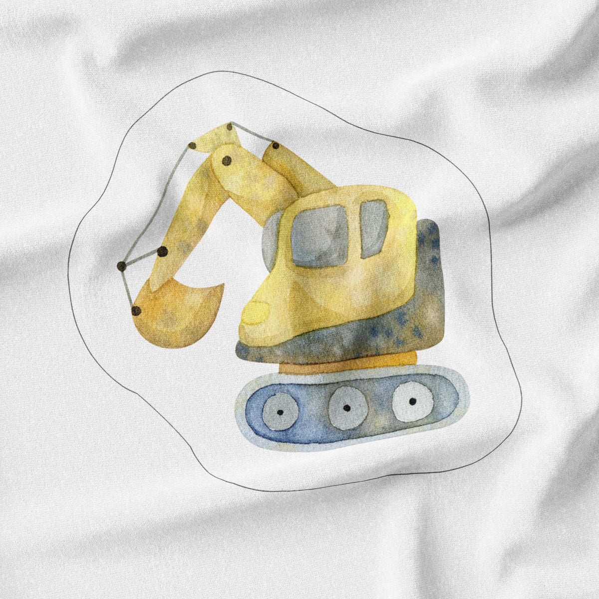 Excavator Sew & Stuff DIY PLUSHIE Wolf & Rabbit Fabrics