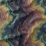 Topography - Muted - Organic Cotton/Spandex Euro Knit Jersey