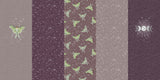 LUNA MOTH & MOON PHASE COLLECTION - RAISIN/FOSSIL/EGGPLANT - DIGITAL DESIGN FILES
