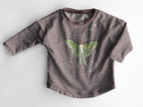 LUNA MOTH & MOON PHASE COLLECTION - RAISIN/FOSSIL/EGGPLANT - DIGITAL DESIGN FILES