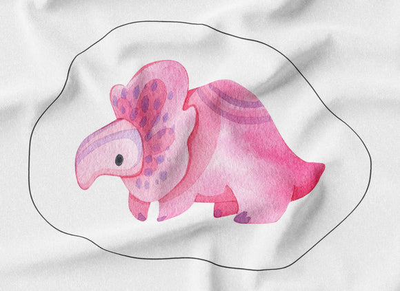 Pink Triceratops - Sew & Stuff DIY PLUSHIE