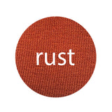 RUST - Organic Cotton/Spandex Euro Knit Jersey