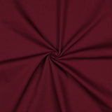 POPLIN - SOLID - Wine - 100% Organic Cotton WOVEN Fabric