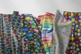 Watercolor Apples - Organic Cotton/Spandex Euro Knit Jersey
