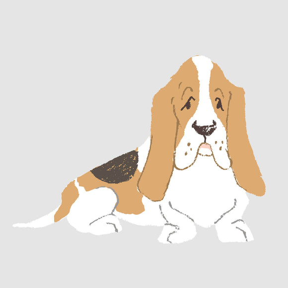 Basset Hound - DTF Transfer/Iron On or Heat Press