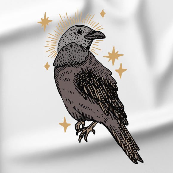 Crow - DTF Transfer/Iron On or Heat Press