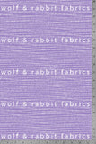 PREORDER - Dot Stripes - Lilac - Organic Cotton/Spandex Euro Knit Jersey