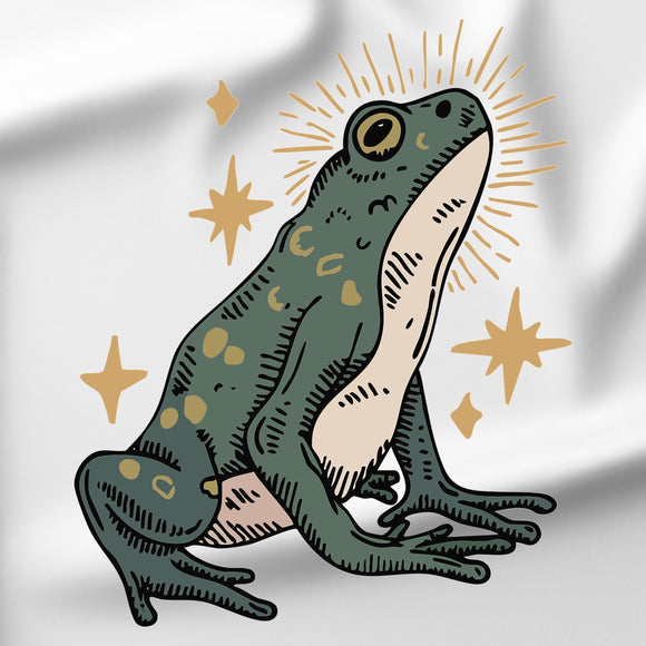 Seek Frog - DTF Transfer/Iron On or Heat Press