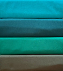 OCEAN SHADES - NON-Wolf & Rabbit Euro Fabric - 200GSM Organic Jersey Knit Bundle