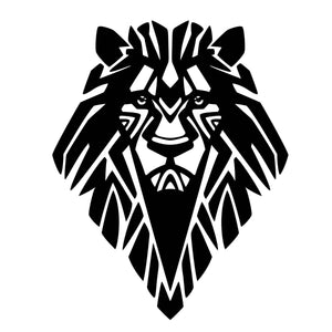 Geometric Lion - DTF Transfer/Iron On or Heat Press