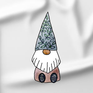Gnome - Foliage Hat DTF Transfer/Iron On or Heat Press