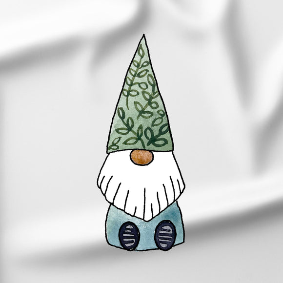 Gnome - Green Hat DTF Transfer/Iron On or Heat Press
