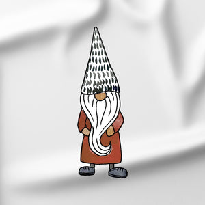 Gnome - Sable DTF Transfer/Iron On or Heat Press