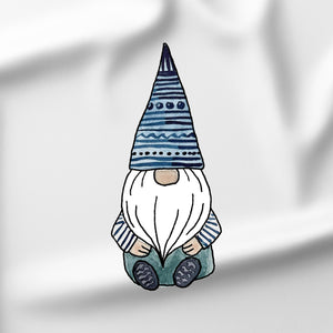 Gnome - Teal Hat DTF Transfer/Iron On or Heat Press