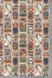 Stained Glass - Halloween - Organic Cotton/Spandex Euro Knit Jersey