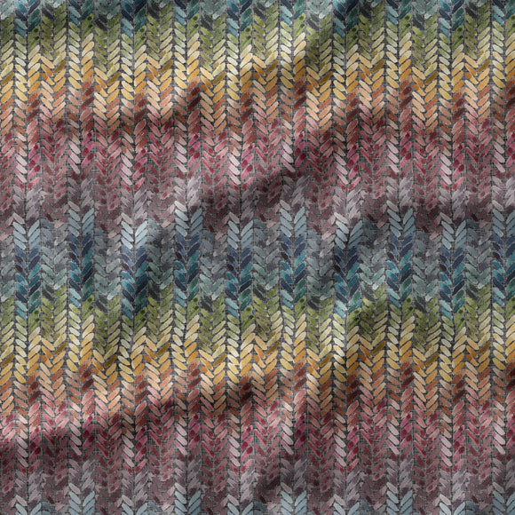 Rainbow Sweater Knit - Organic Cotton/Spandex Euro Knit Jersey