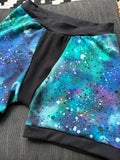 Galaxy Tie Dye - IMPERFECT PRINTING - Organic Cotton/Spandex Euro Knit Jersey