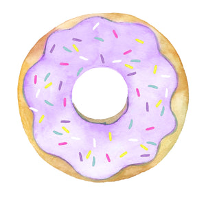 Lavender Donut - DTF Transfer/Iron On or Heat Press
