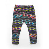 Watercolor Crayons - Organic Cotton/Spandex Euro Knit Jersey