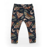 Floral Moths - Organic Cotton/Spandex Euro Knit Jersey