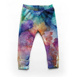 Rainbow Ice Dye - Organic Cotton/Spandex Euro Knit Jersey