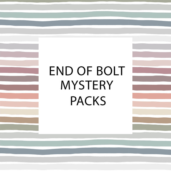 MYSTERY PACKS - END OF BOLT PIECES - Organic Cotton/Spandex Jersey Knit