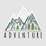 Mountain Adventure - DTF Transfer/Iron On or Heat Press