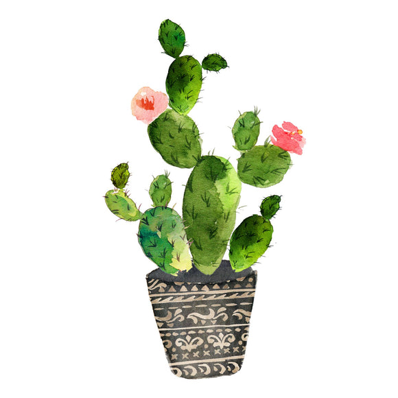 Prickly Pear Cactus - DTF Transfer/Iron On or Heat Press