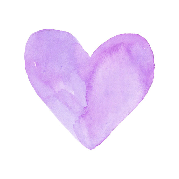 Purple Heart - DTF Transfer/Iron On or Heat Press