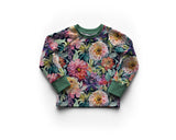 Zinnias - Organic Cotton/Spandex Euro Knit Jersey