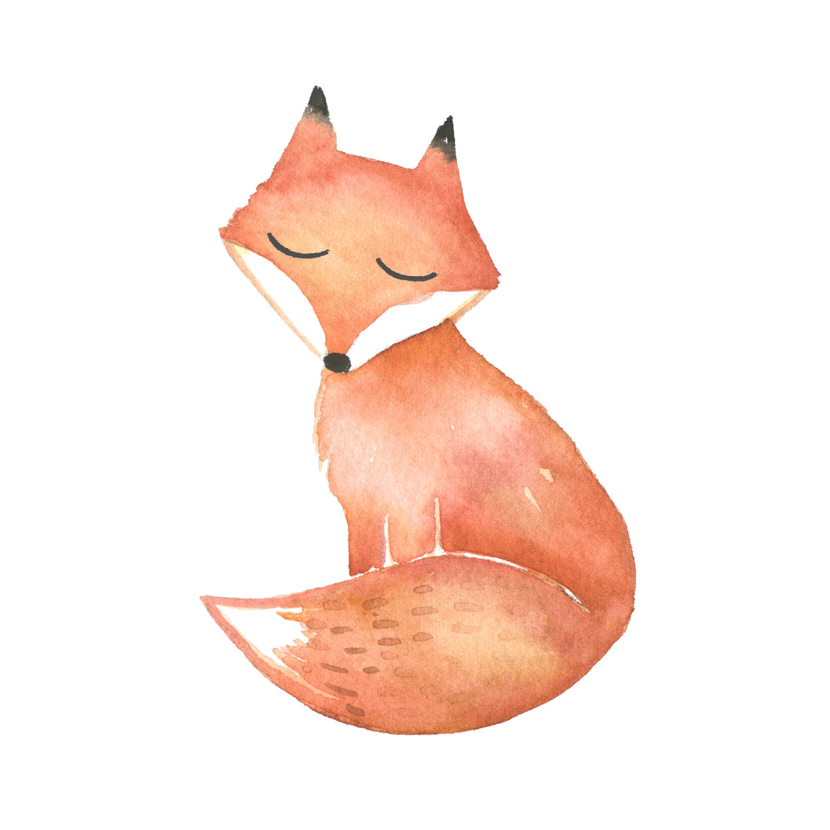 Rust Fox - DTF Transfer/Iron On or Heat Press – Wolf & Rabbit Fabrics