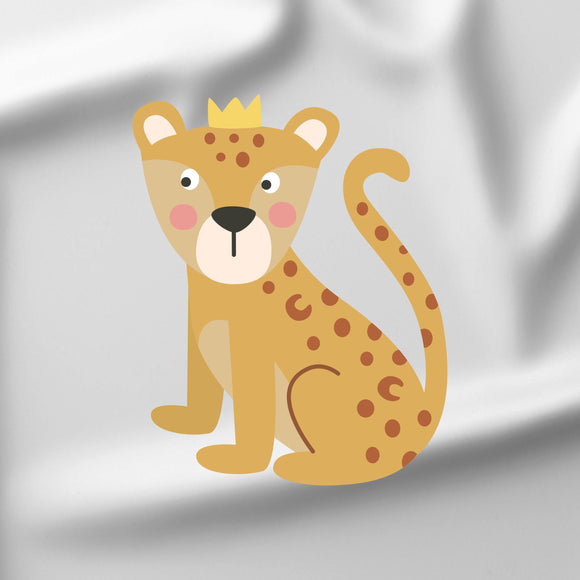 Safari Leopard - DTF Transfer/Iron On or Heat Press