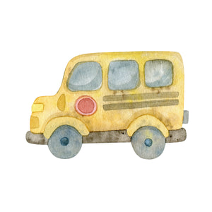 School Bus - DTF Transfer/Iron On or Heat Press