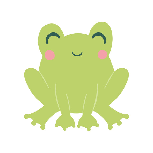 Spring Frog - DTF Transfer/Iron On or Heat Press