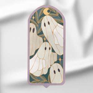 Stained Glass Ghosts - DTF Transfer/Iron On or Heat Press