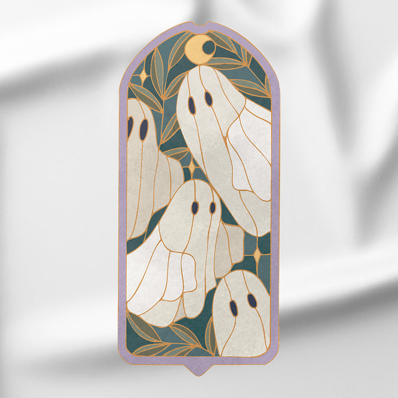 Stained Glass Ghosts - DTF Transfer/Iron On or Heat Press