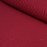 BORDEAUX - Organic Cotton/Spandex Euro Knit