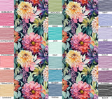 Zinnias - RECYCLED Swim Fabric