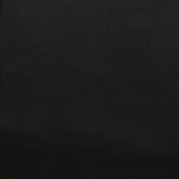 BLACK - 2x1 RIBBING - Organic Cotton/Spandex Euro Knit Ribbing