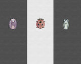 PANEL SET - ROMPER - Beetles - Organic Cotton/Spandex Euro Knit Jersey