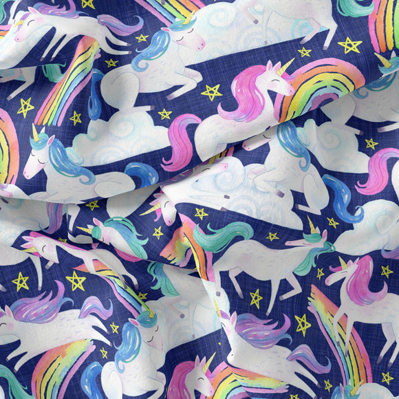 Unicorns - RECYCLED Swim Fabric