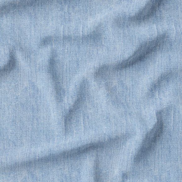 Faded Denim - Organic Cotton/Spandex Euro Knit Jersey