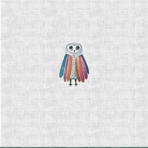 PANEL - Grey Owl - Organic Cotton/Spandex Euro Knit Jersey