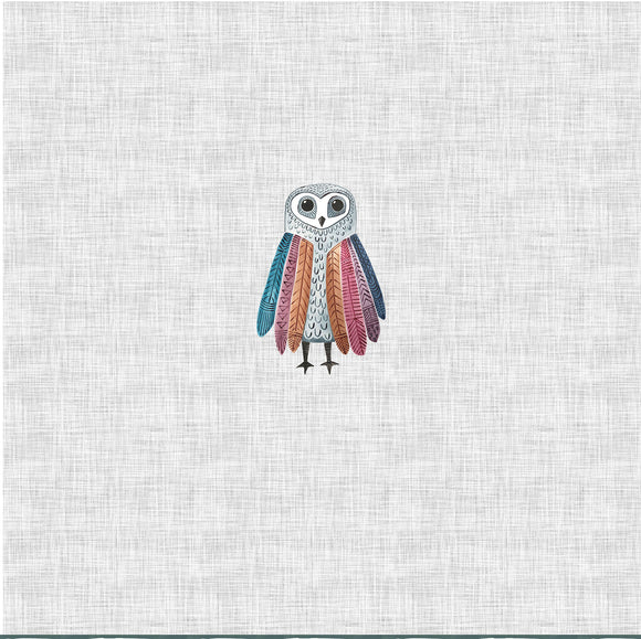 PANEL - Grey Owl - Organic Cotton/Spandex Euro Knit Jersey