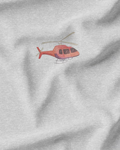 PANEL - Helicopter - Organic Cotton/Spandex Euro Knit Jersey