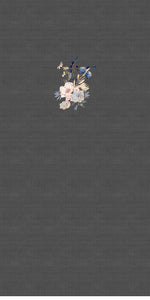PANEL - ROMPER - Meadow Floral - Dark - Organic Cotton/Spandex Euro Knit Jersey