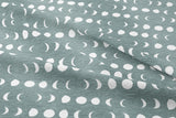 Moon Phases - Ocean -  Organic Cotton/Spandex JERSEY