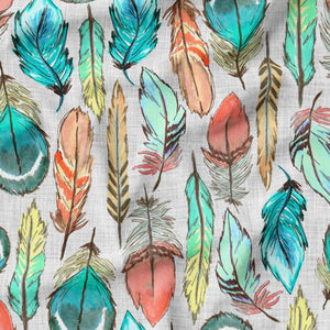 Feathers - Organic Cotton/Spandex Euro Knit Jersey